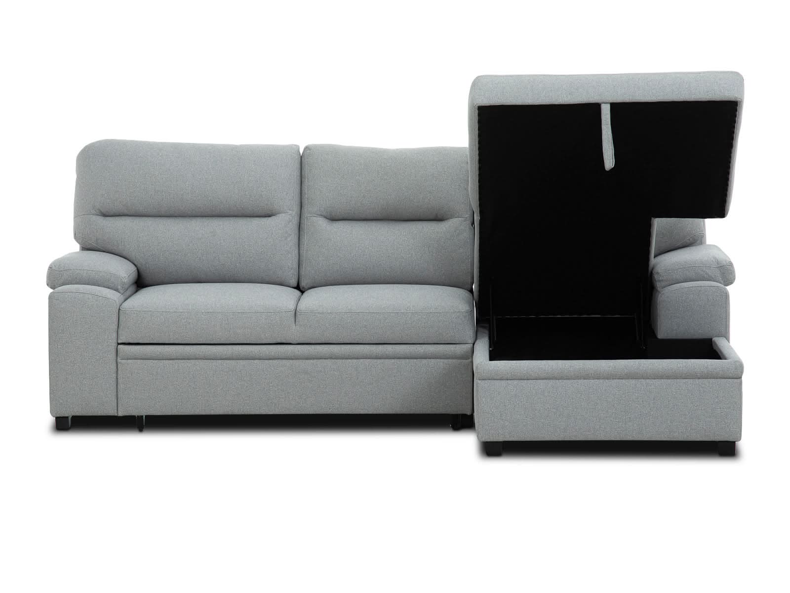 Sala Sofacama Cyril #Color_Silver"T36914"