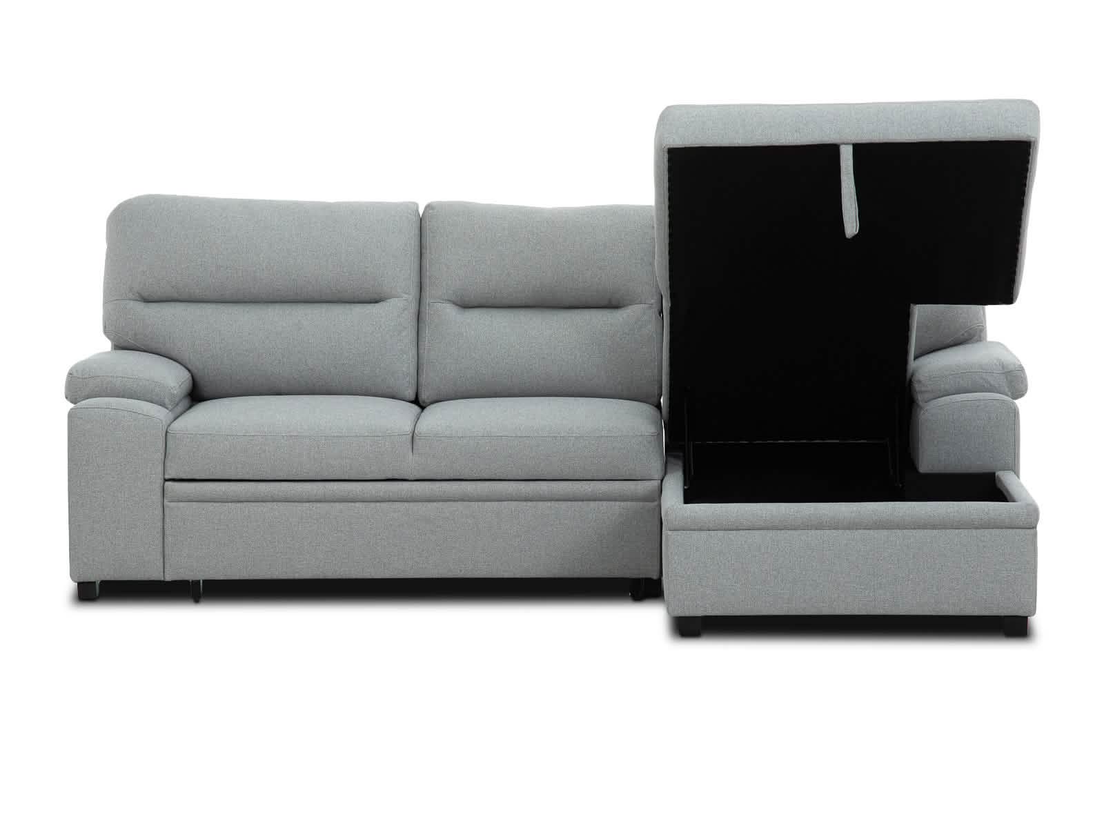 Sala Sofacama Cyril #Color_Silver"T36914"