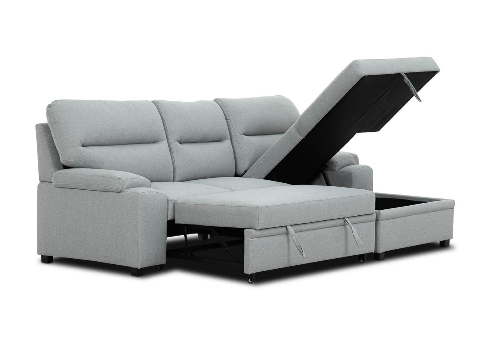 Sala Sofacama Cyril #Color_Silver"T36914"