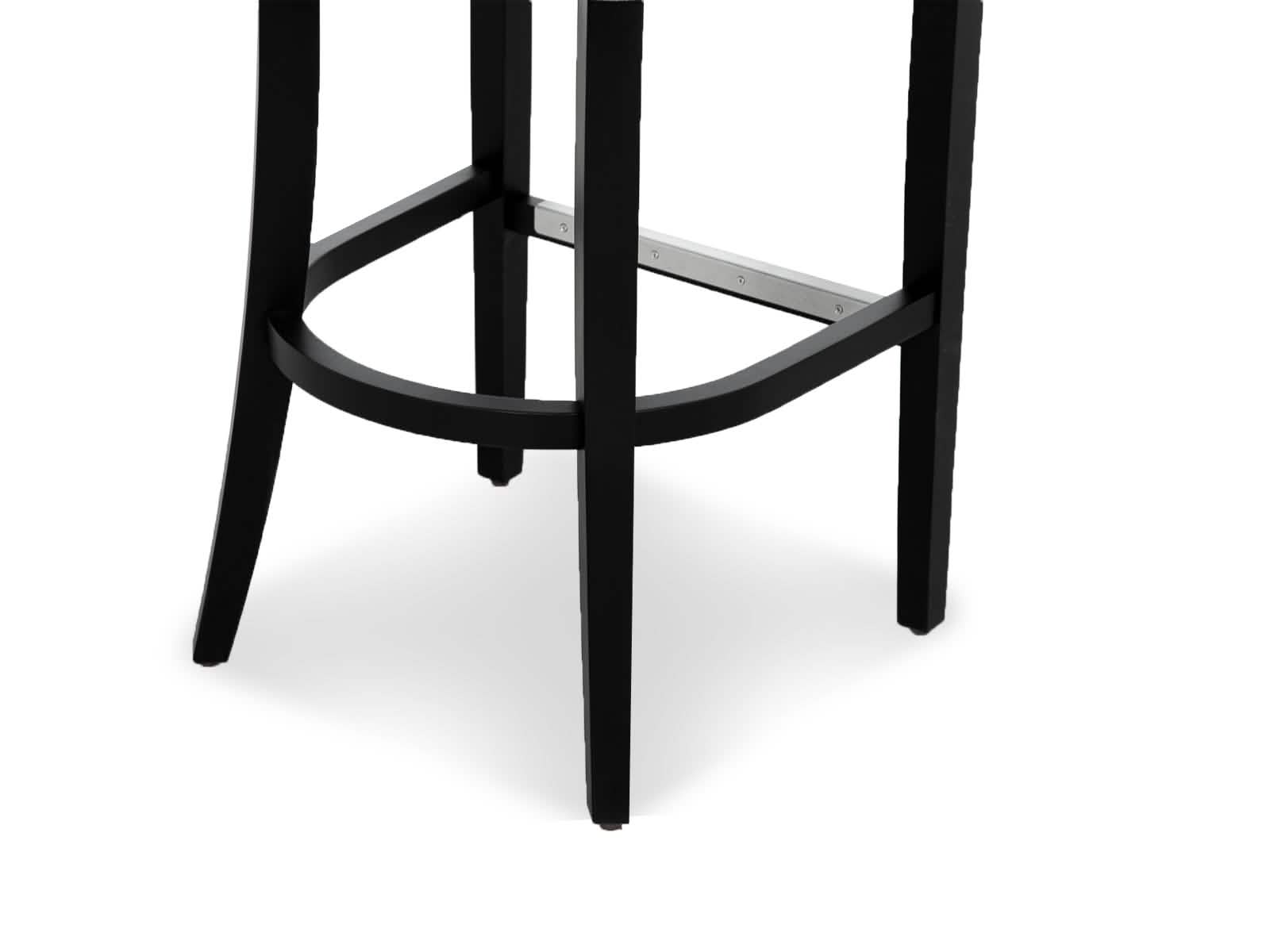 Taburete Bar Sonata Negro #Color_Gainsboro"T36913"