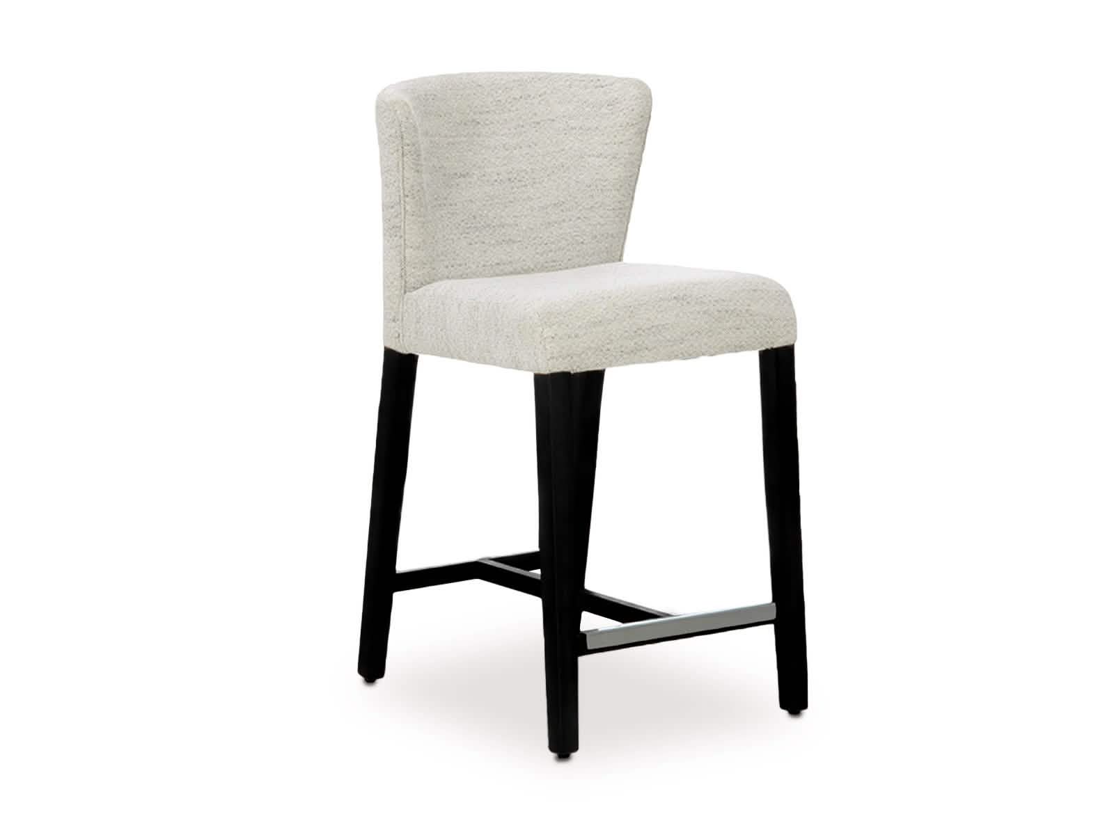 Taburete Cocina Tarento Negro #Color_FloralWhite"T36108"