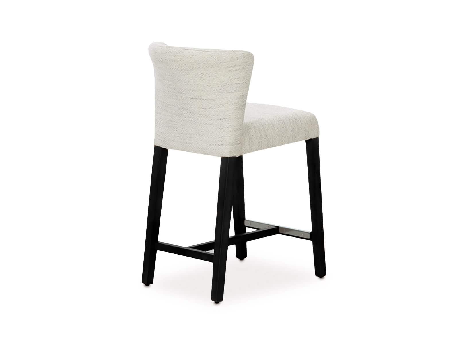 Taburete Cocina Tarento Negro #Color_FloralWhite"T36108"