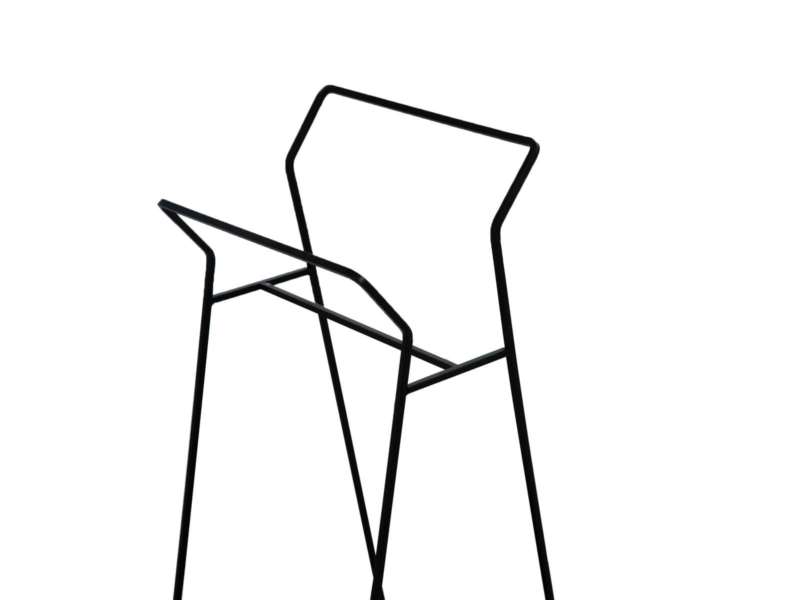 Toallero Atlanta Metal Honey Wash-Negro