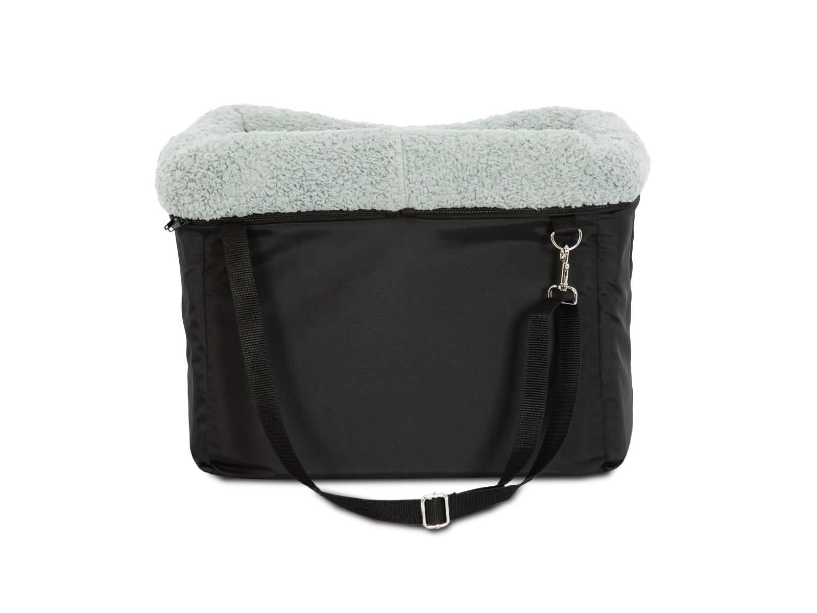 Asiento De Mascota Para Auto Berna Negro