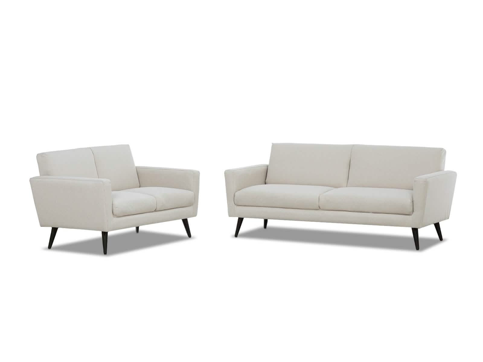 Sala Madison Patas Negras #Color_Beige"T48100"