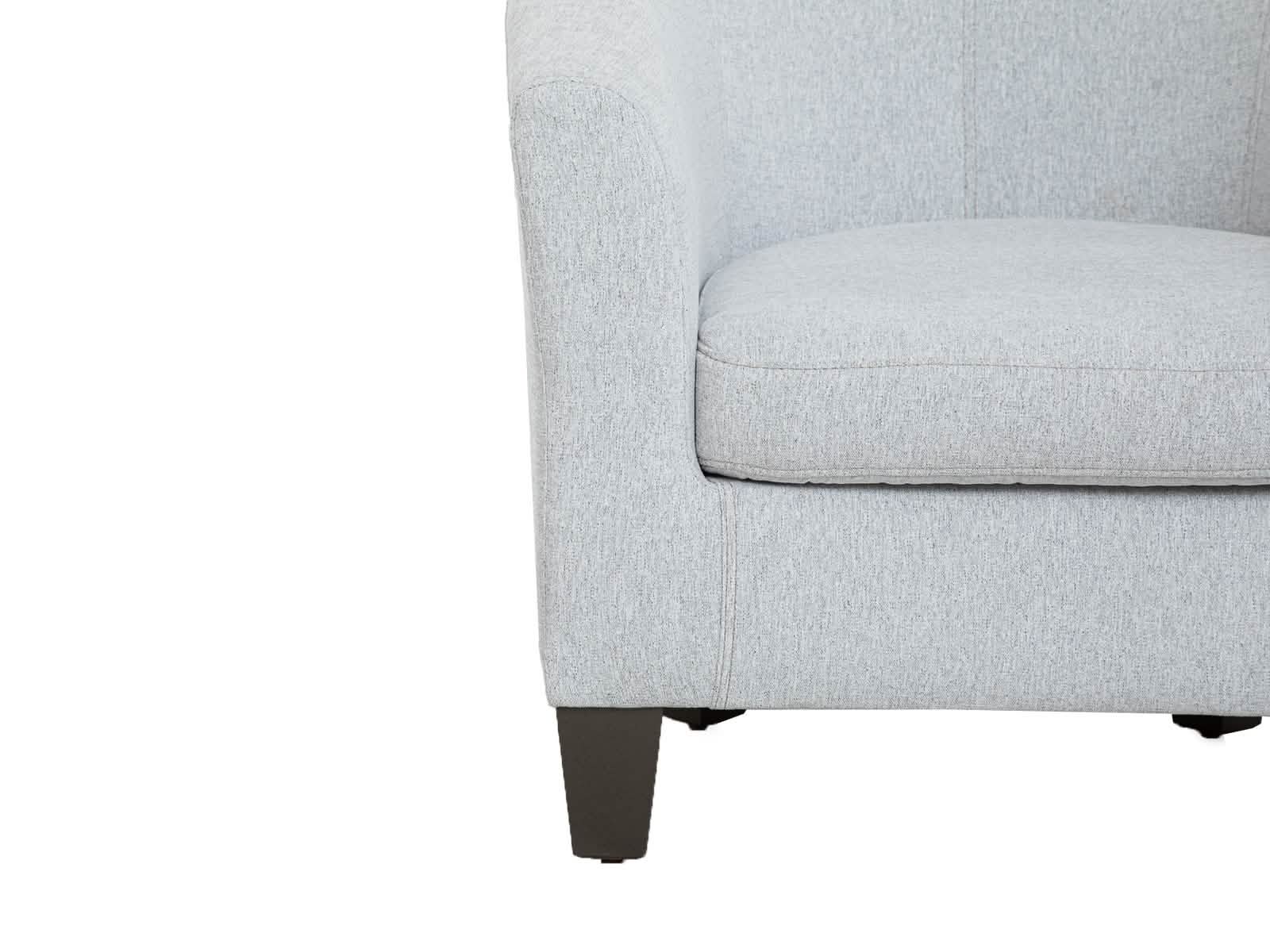 Sillon Auxiliar Melba Cenizo #Color_Gainsboro"T42904"