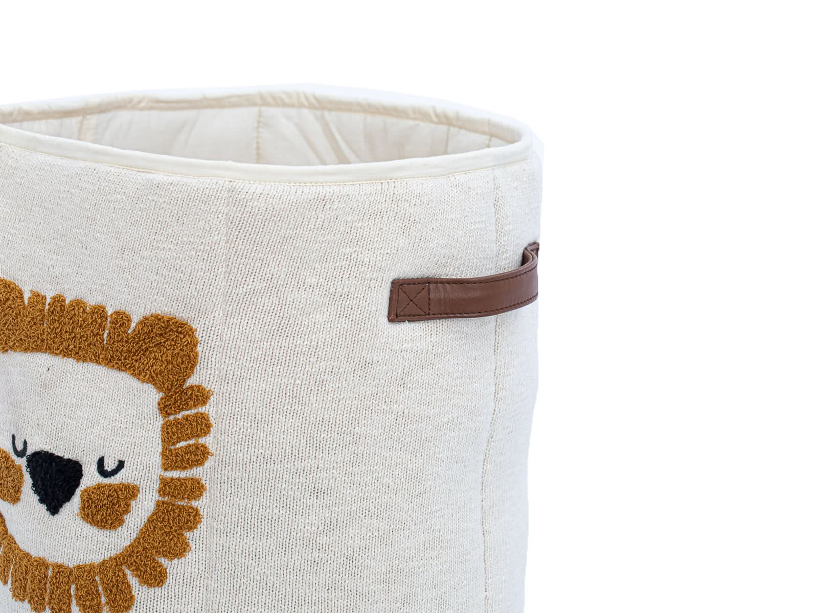 Canasta Infantil Leon Algodon