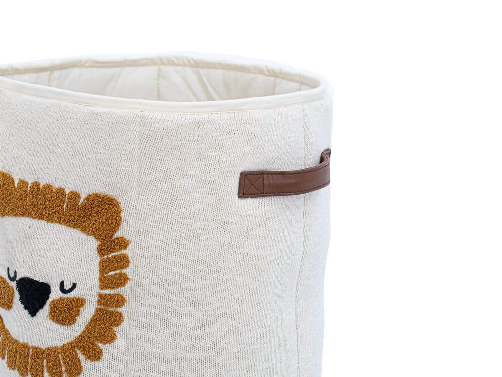 Canasta Infantil Leon Algodon