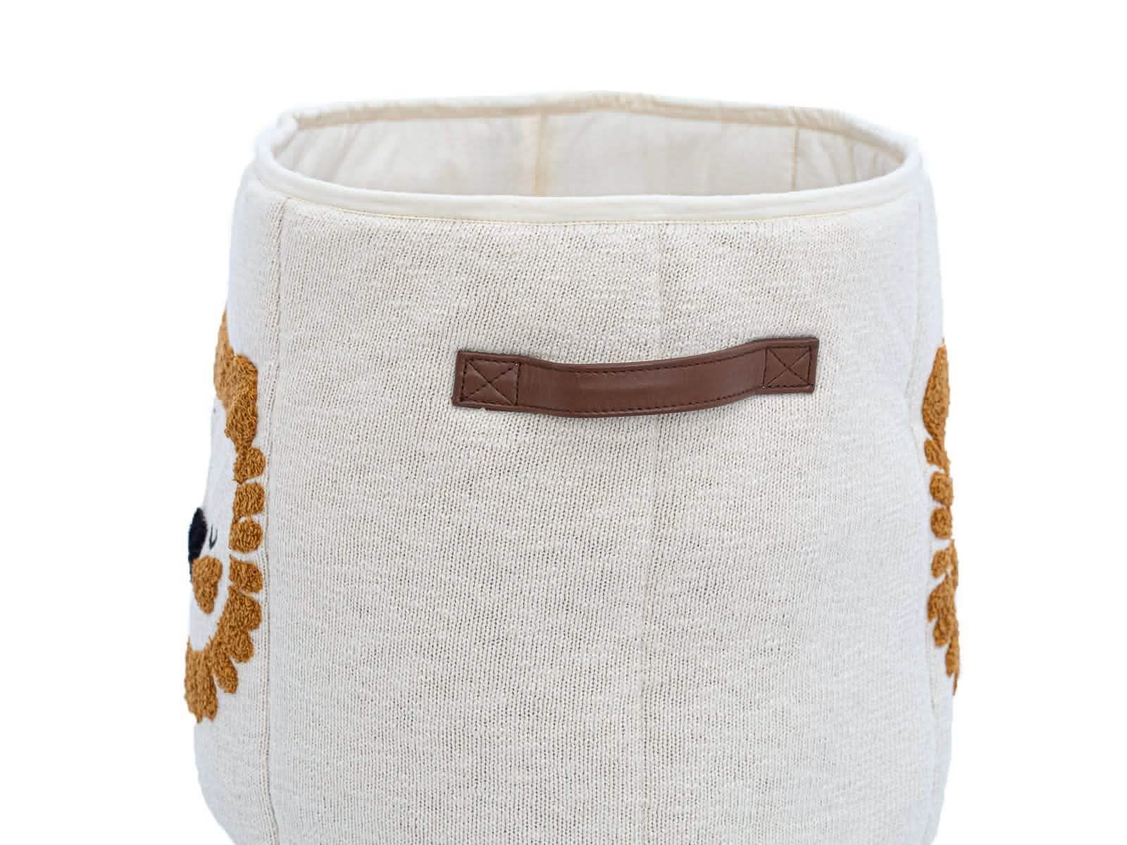 Canasta Infantil Leon Algodon