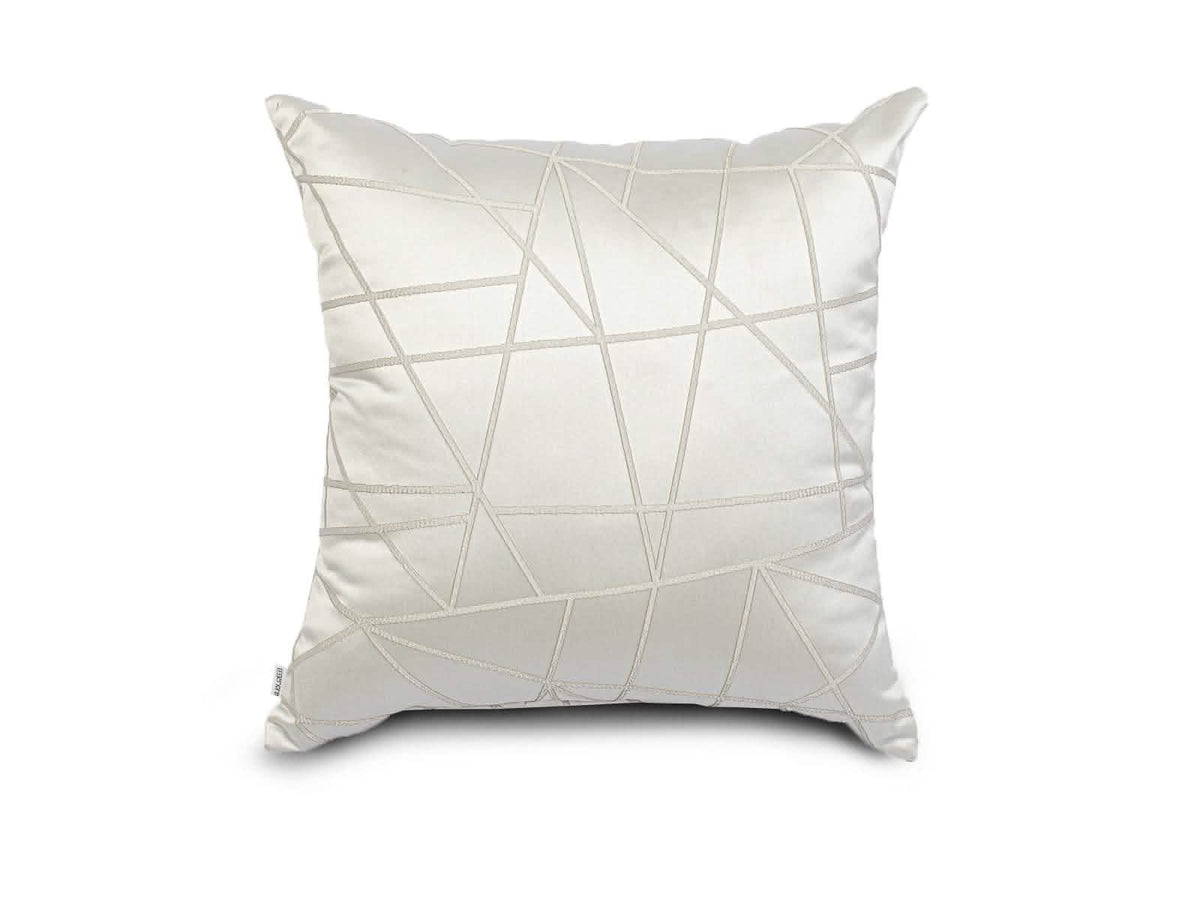 Cojin Poliester Plateado Medium