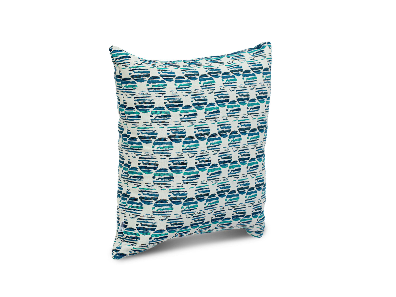 Cojin Outdoor Terrasse Circulos Azul