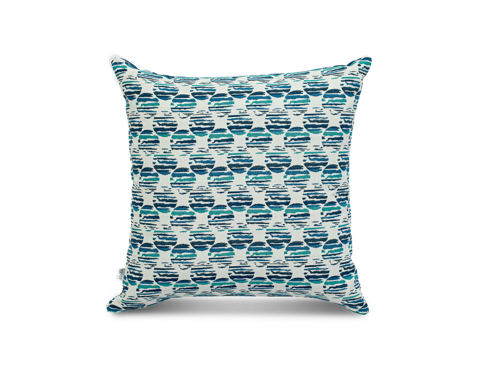 Cojin Outdoor Terrasse Circulos Azul