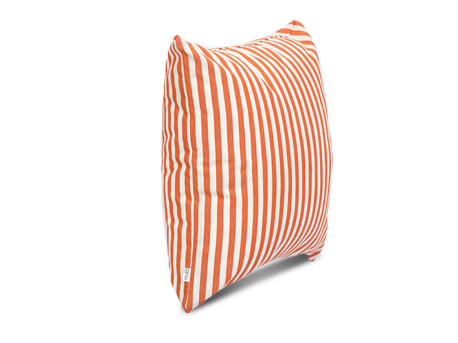 Cojin Outdoor Terrasse Rayas Naranjas