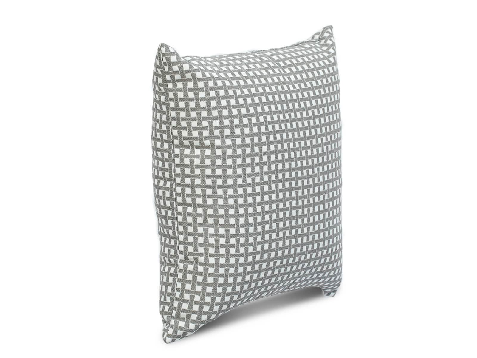 Cojin Outdoor Terrasse Gris Cuadros