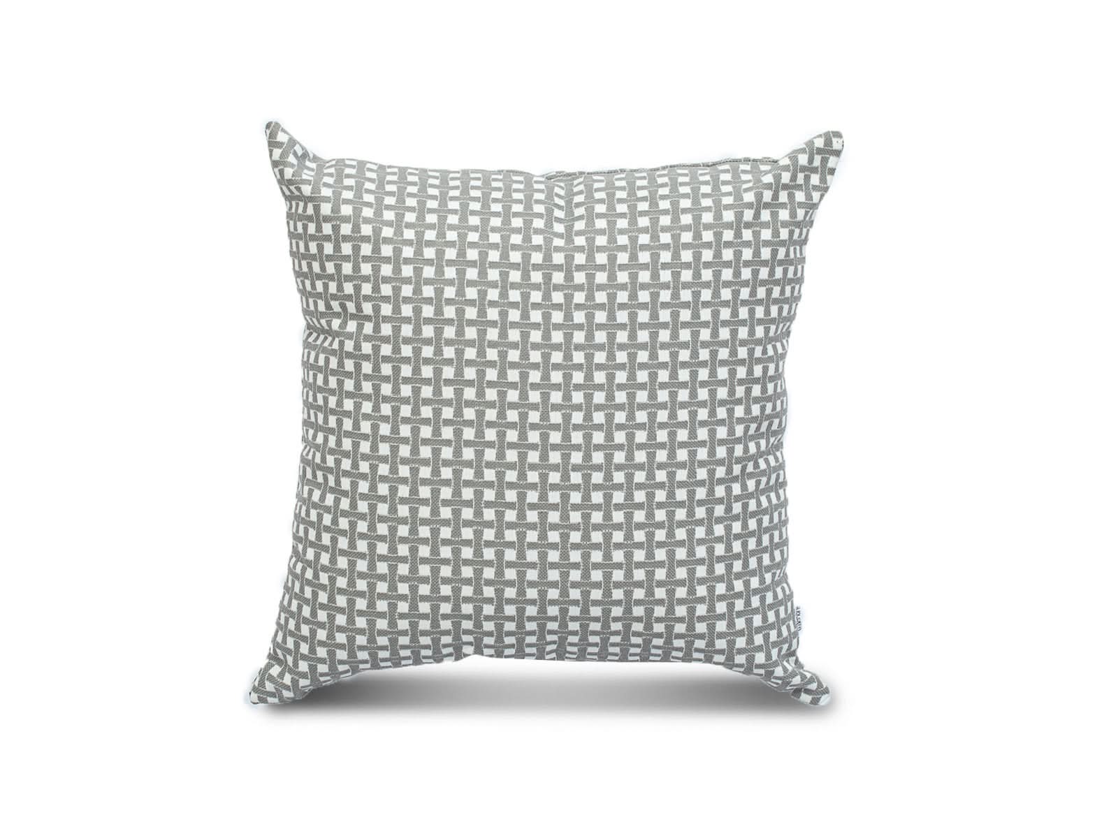 Cojin Outdoor Terrasse Gris Cuadros