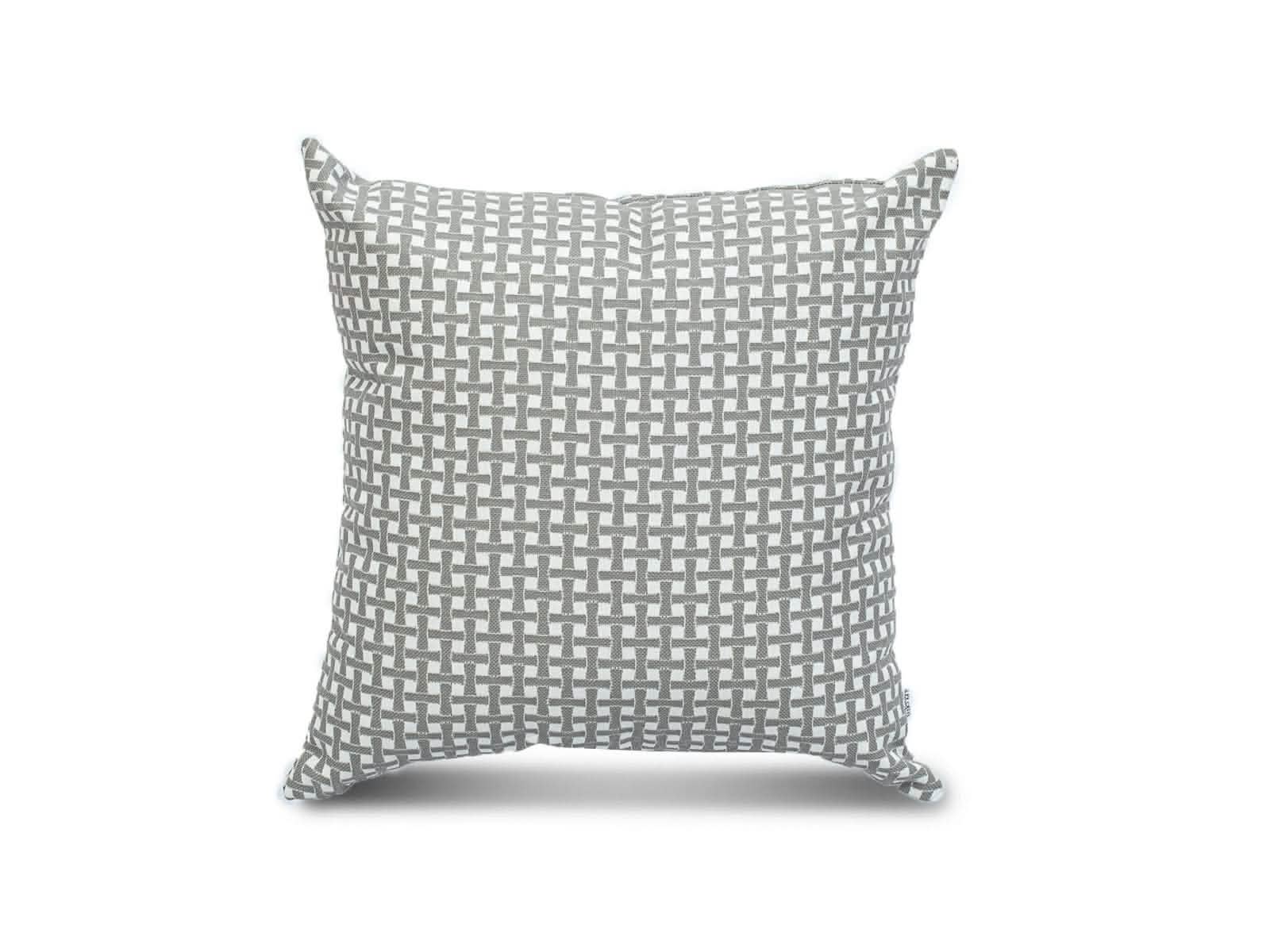 Cojin Outdoor Terrasse Gris Cuadros
