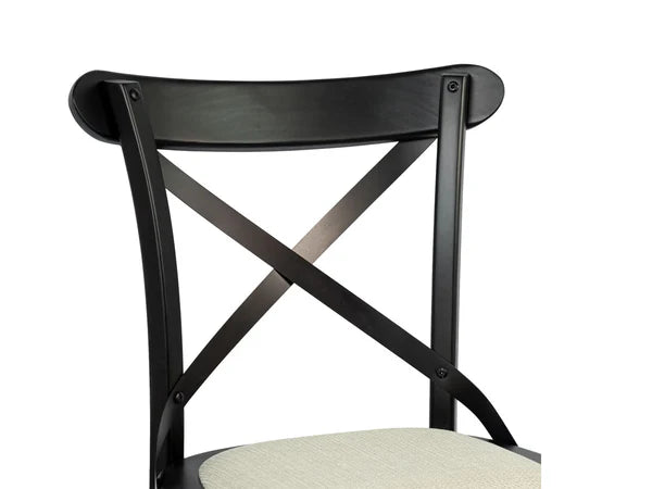 Mesa Comedor Niza + 6 Sillas Cross
