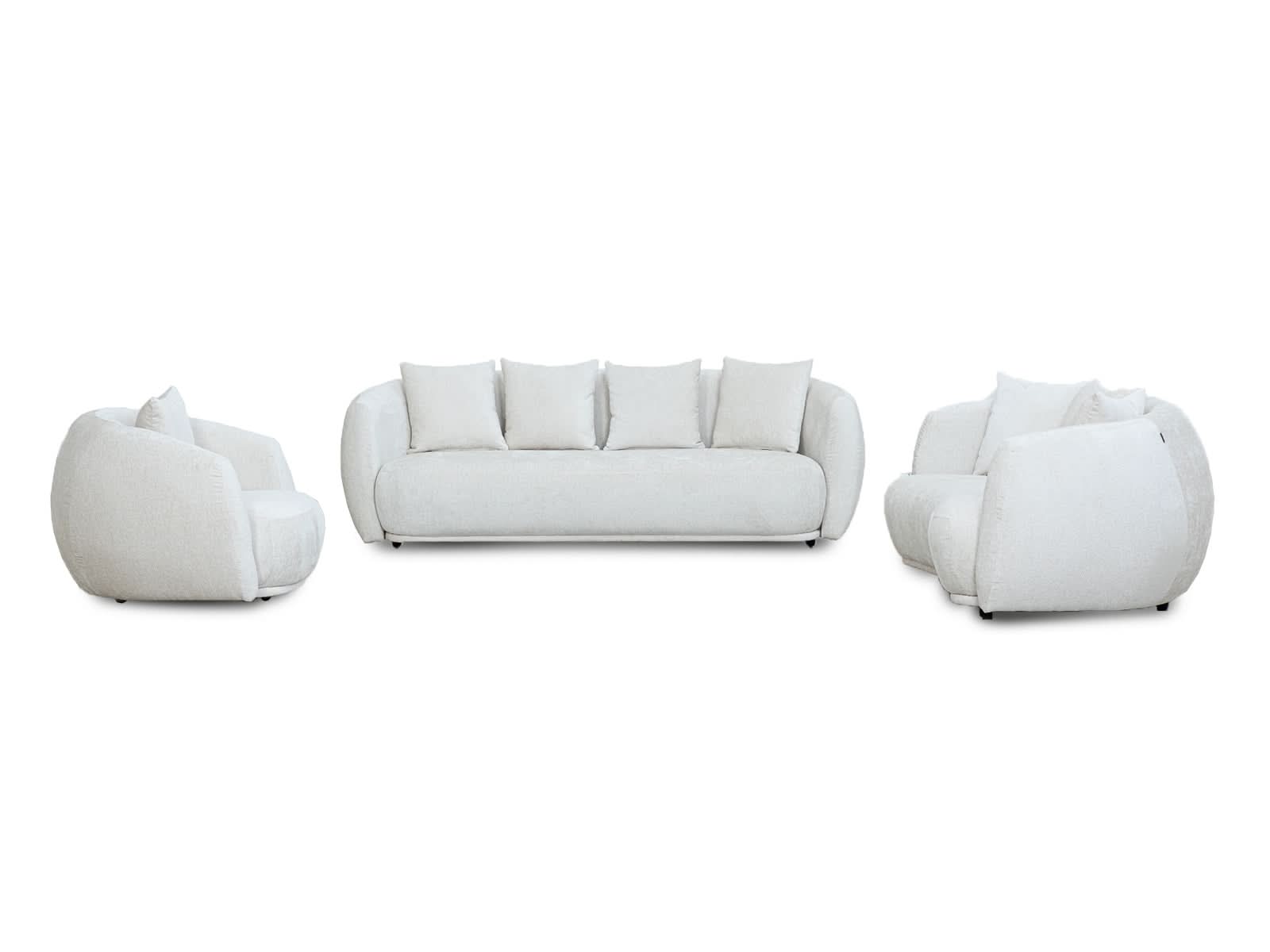 Sala Diana 3P #Color_Snow"T37113"