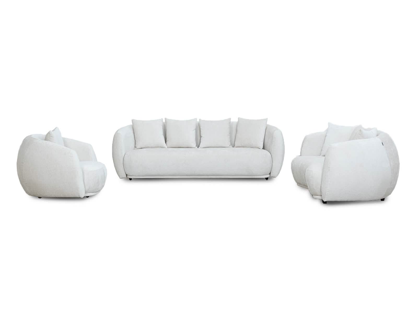 Sala Diana 3P #Color_Snow"T37113"