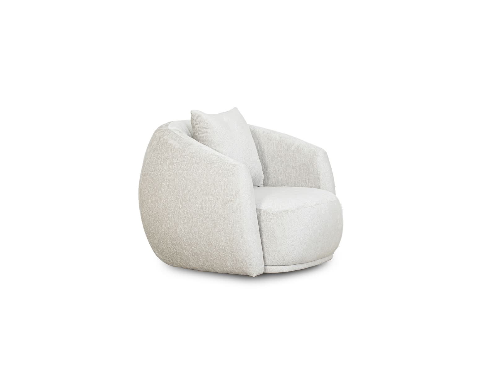 Sillon Auxiliar Diana Giratorio #Color_WhiteSmoke"T37927"