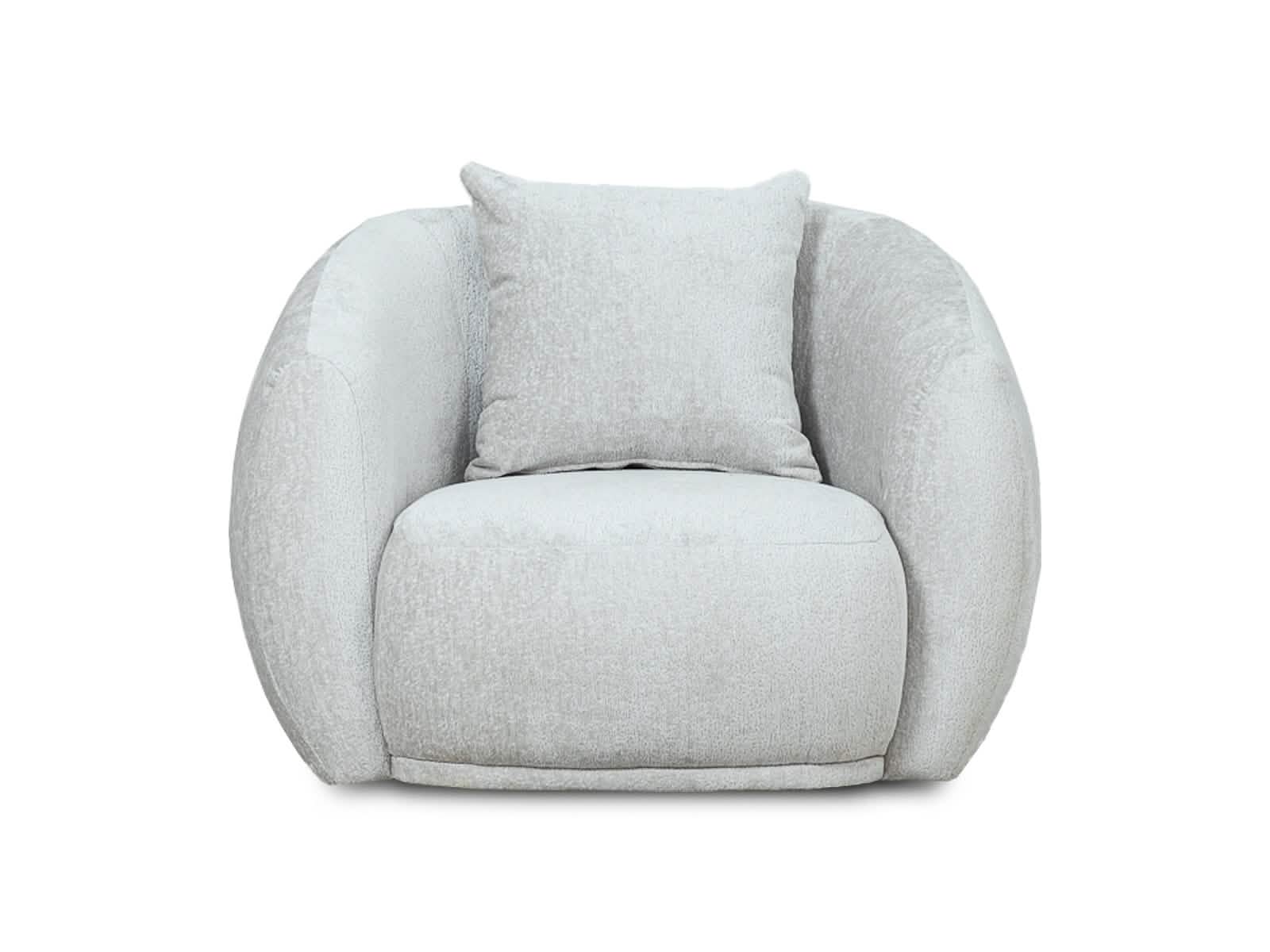Sillon Auxiliar Diana Giratorio #Color_WhiteSmoke"T37927"