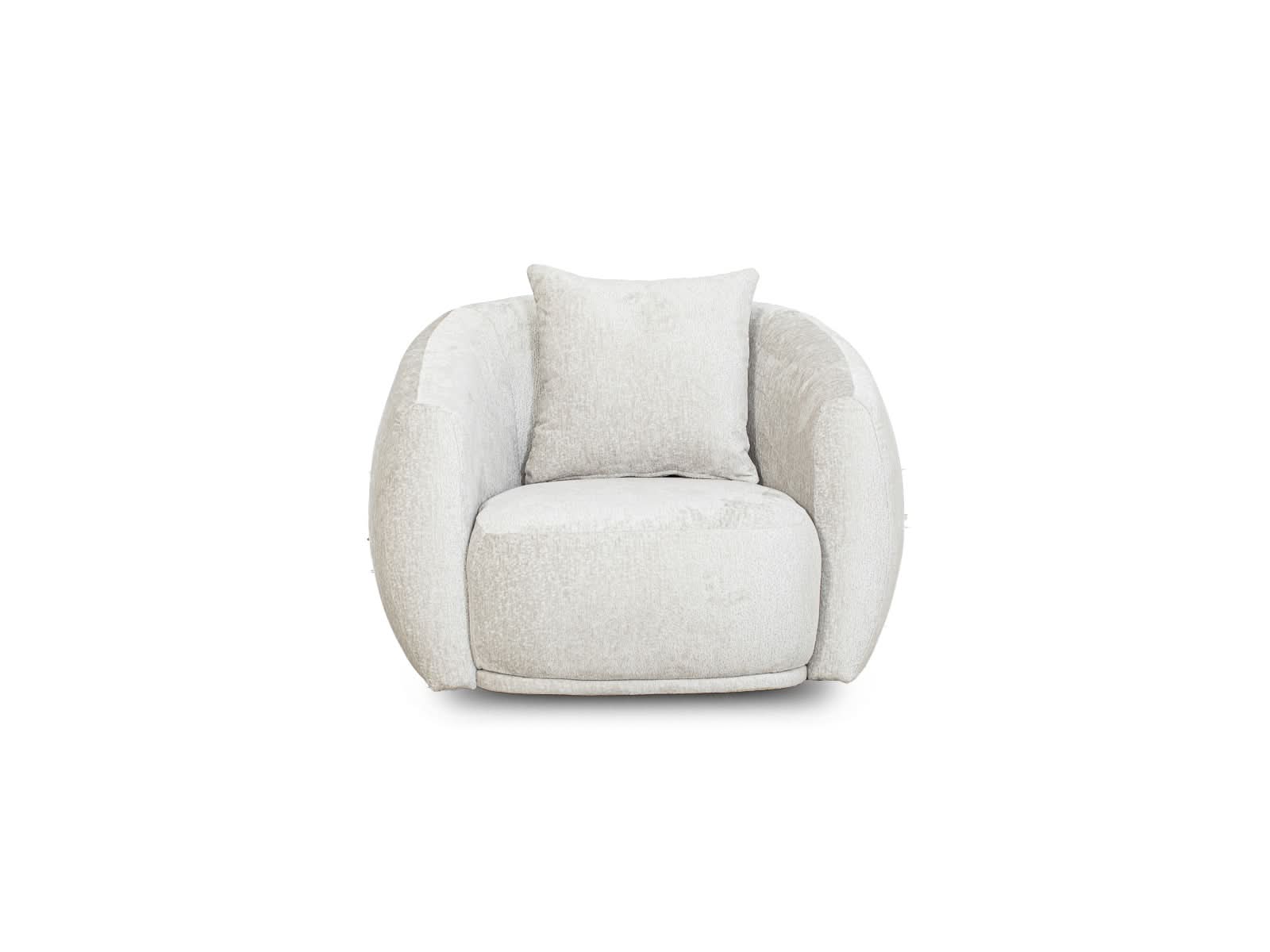 Sillon Auxiliar Diana Giratorio #Color_WhiteSmoke"T37927"