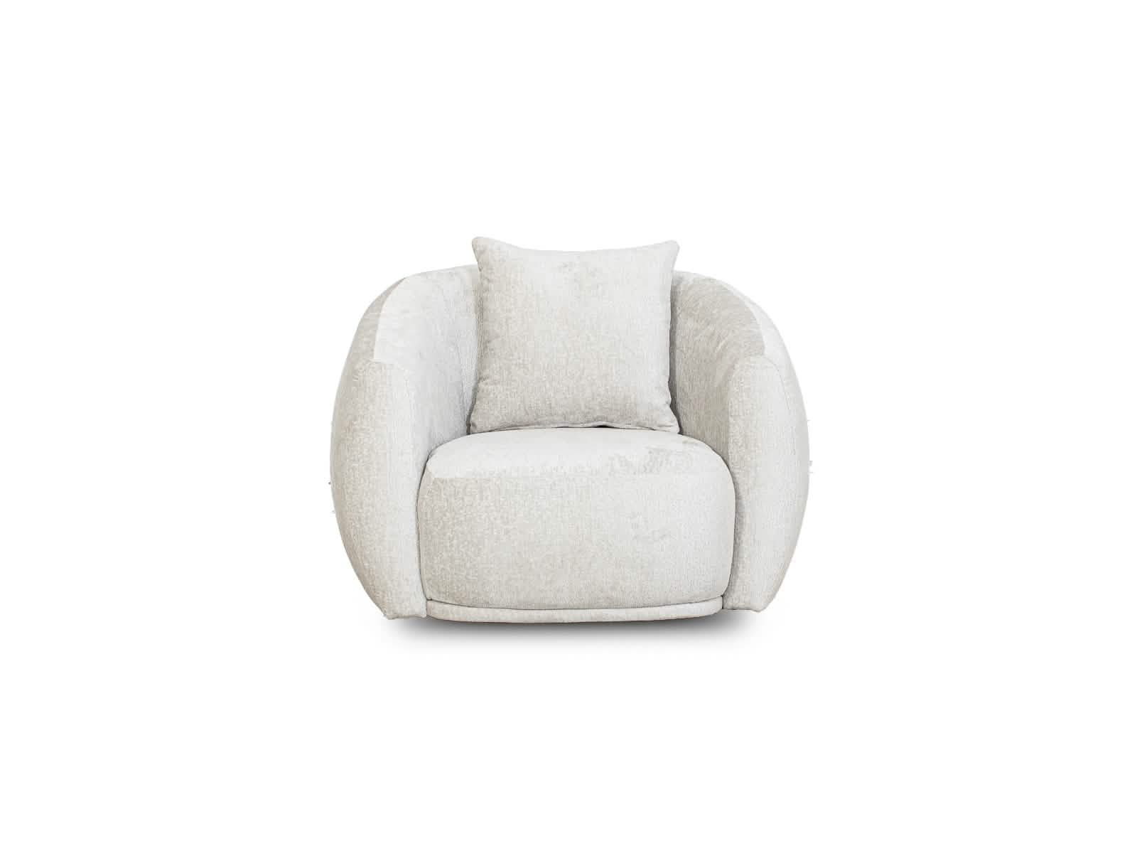 Sillon Auxiliar Diana Giratorio #Color_WhiteSmoke"T37927"