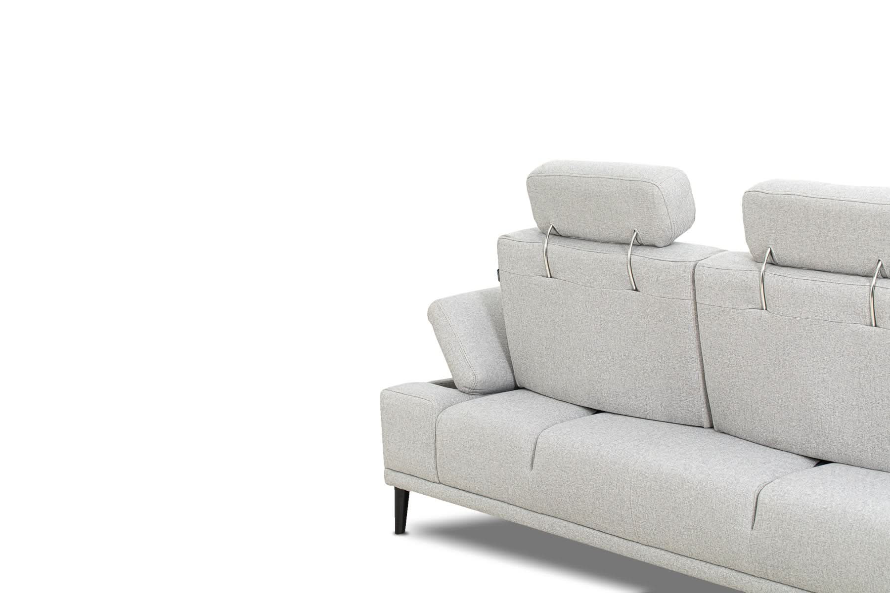 Sofa Acro Plus Triple V3 #Color_Silver"T36914"