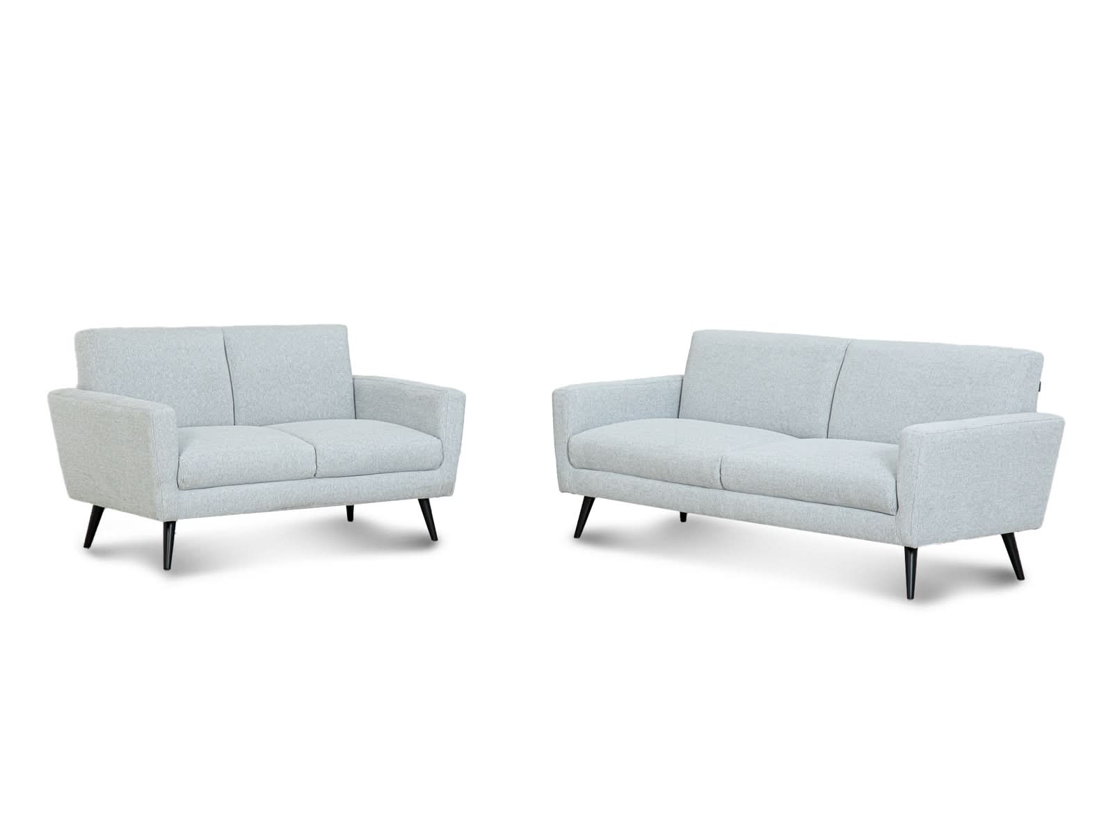 Sala Madison Patas Negras #Color_Gainsboro"T42904"