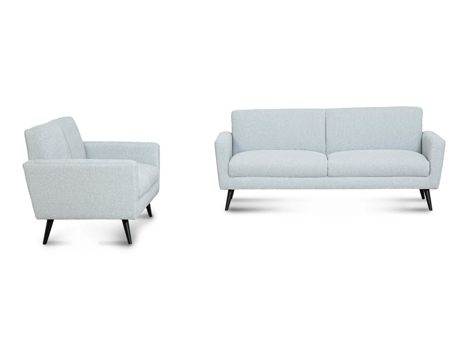 Sala Madison Patas Negras #Color_Gainsboro"T42904"