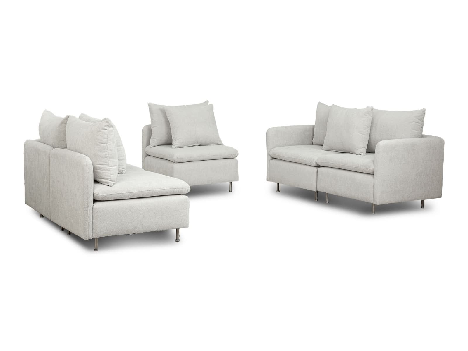 Sala Nilo Modular #Color_Gainsboro"T37932"