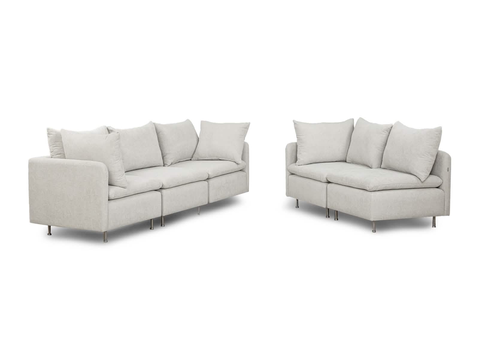 Sala Nilo Modular #Color_Gainsboro"T37932"