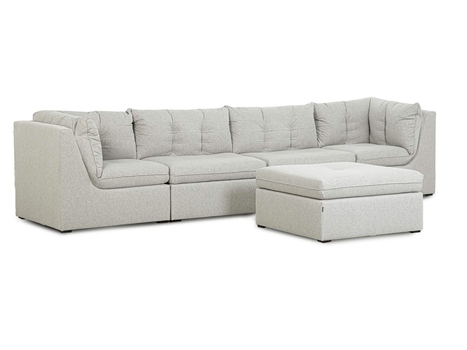 Sala Prisma Modular 5P #Color_Gainsboro"T36913"