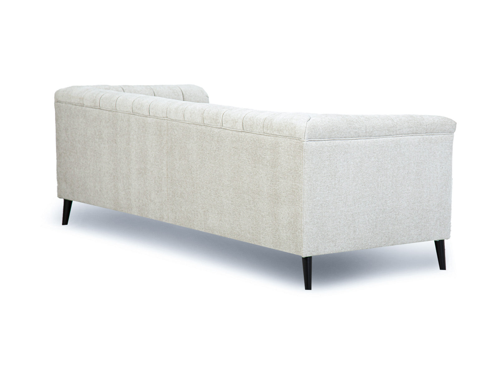 Sofa Triple Powell Met Black #Color_Gainsboro"T32104"