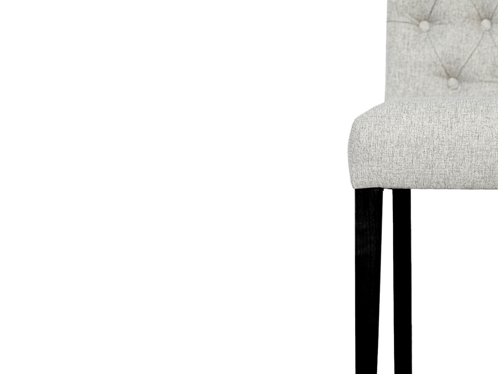 Silla Martini Capitoneada C/Negro #Color_Gainsboro"T36913"
