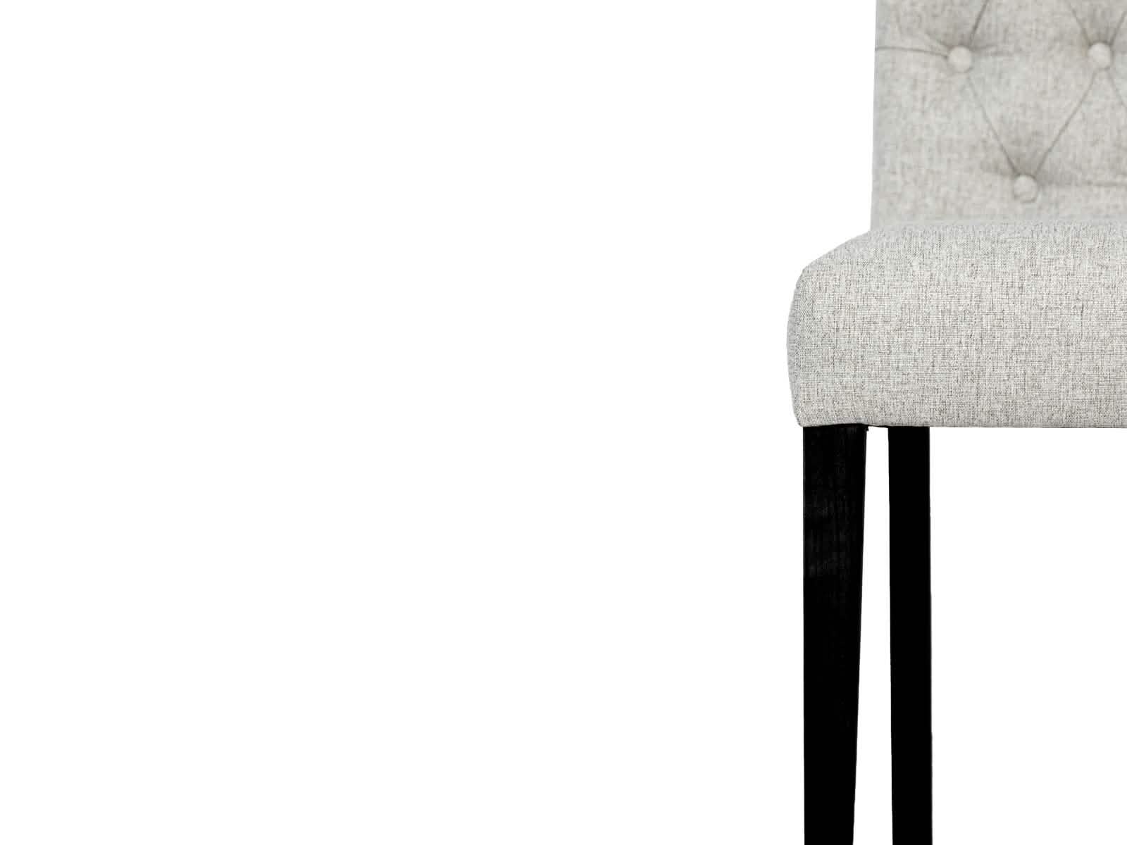 Silla Martini Capitoneada C/Negro #Color_Gainsboro"T36913"