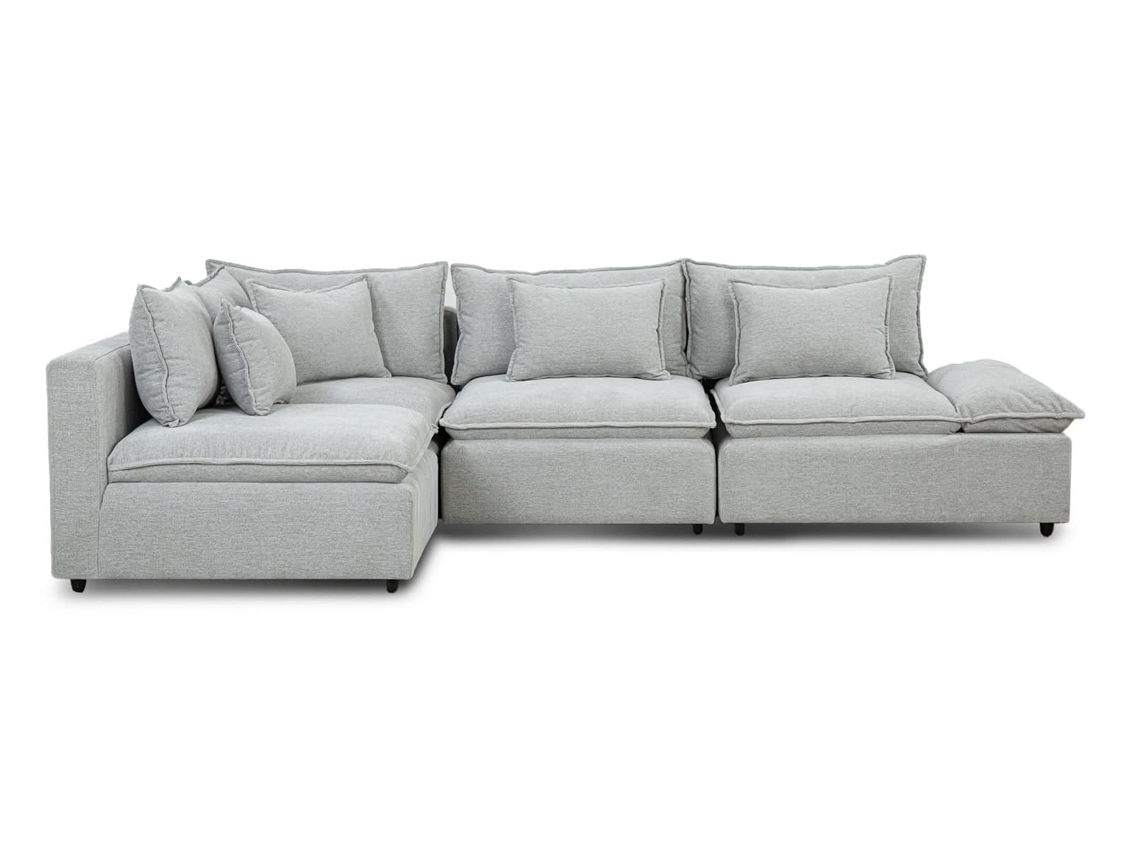 Sala Bella Modular 4P #Color_Silver"T36916"