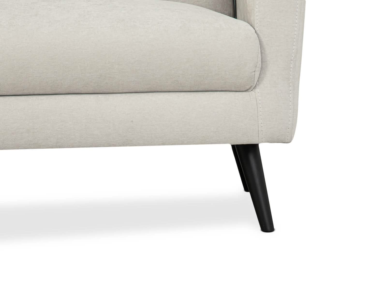 Sala Madison Patas Negras #Color_ Beige"T48100"