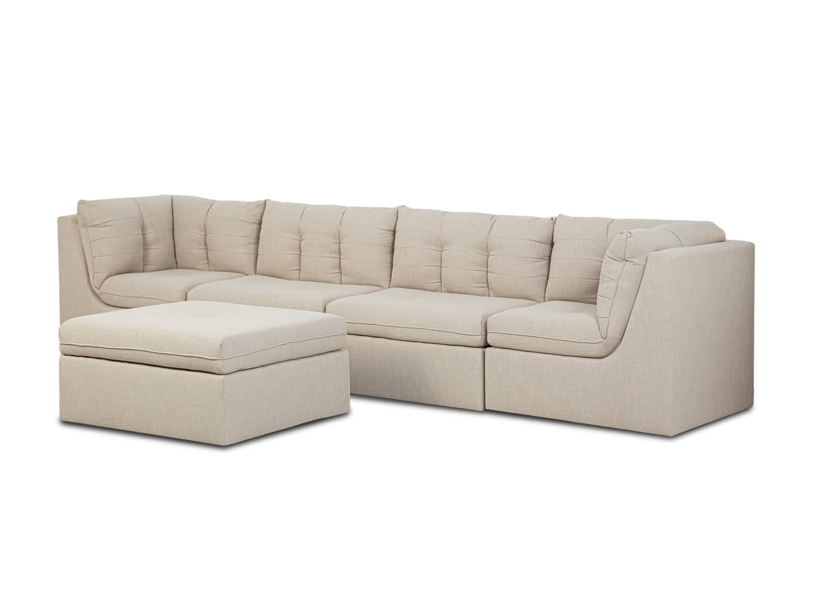 Sala Prisma Modular 5P #Color_Beige"T38702"