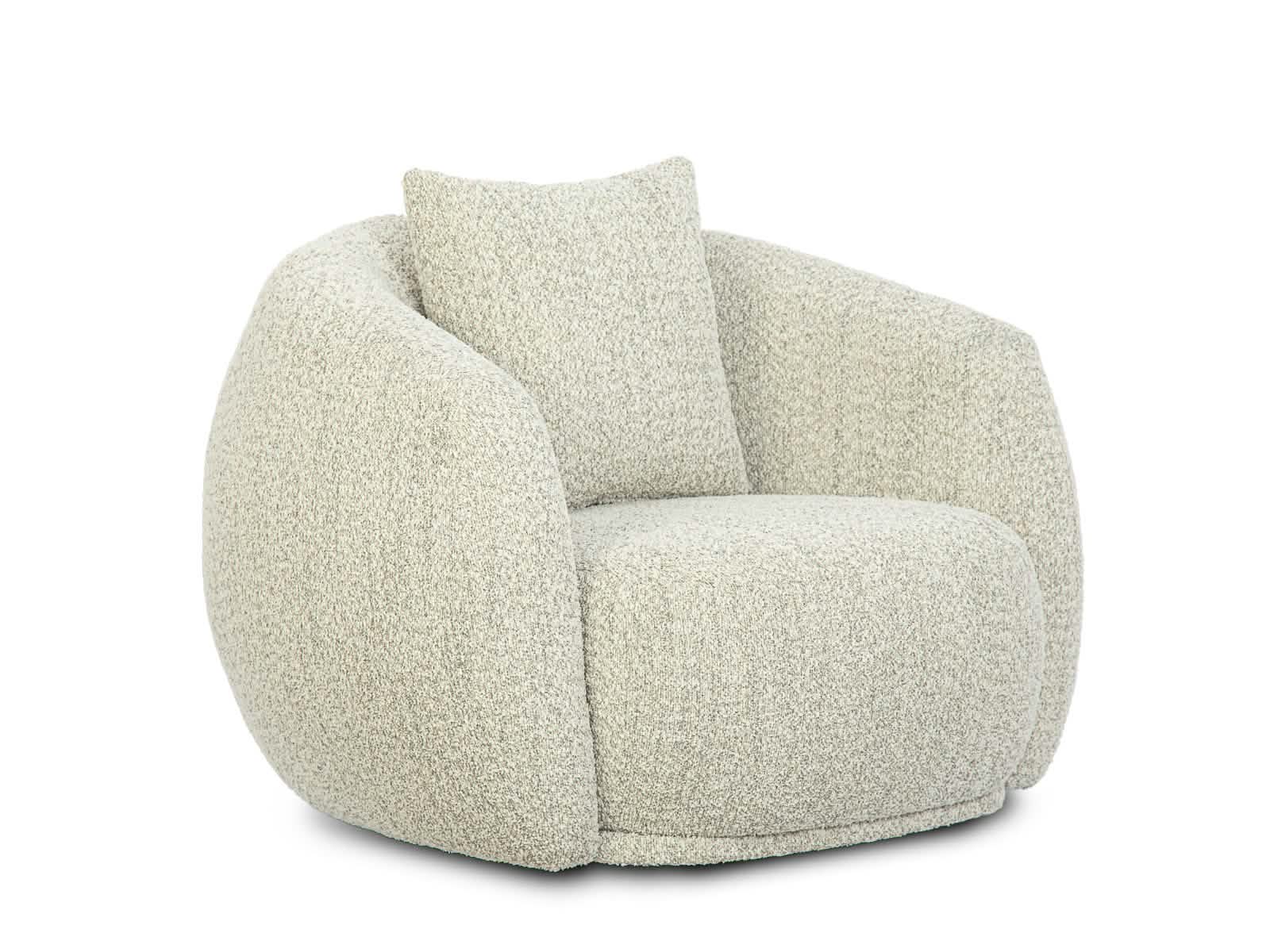 Sillon Auxiliar Diana Giratorio #Color_Linen"T32913"