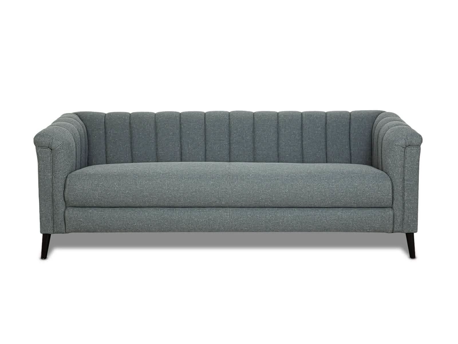 Sofa Triple Powell C/Met Black #Color_Denim"T36510"