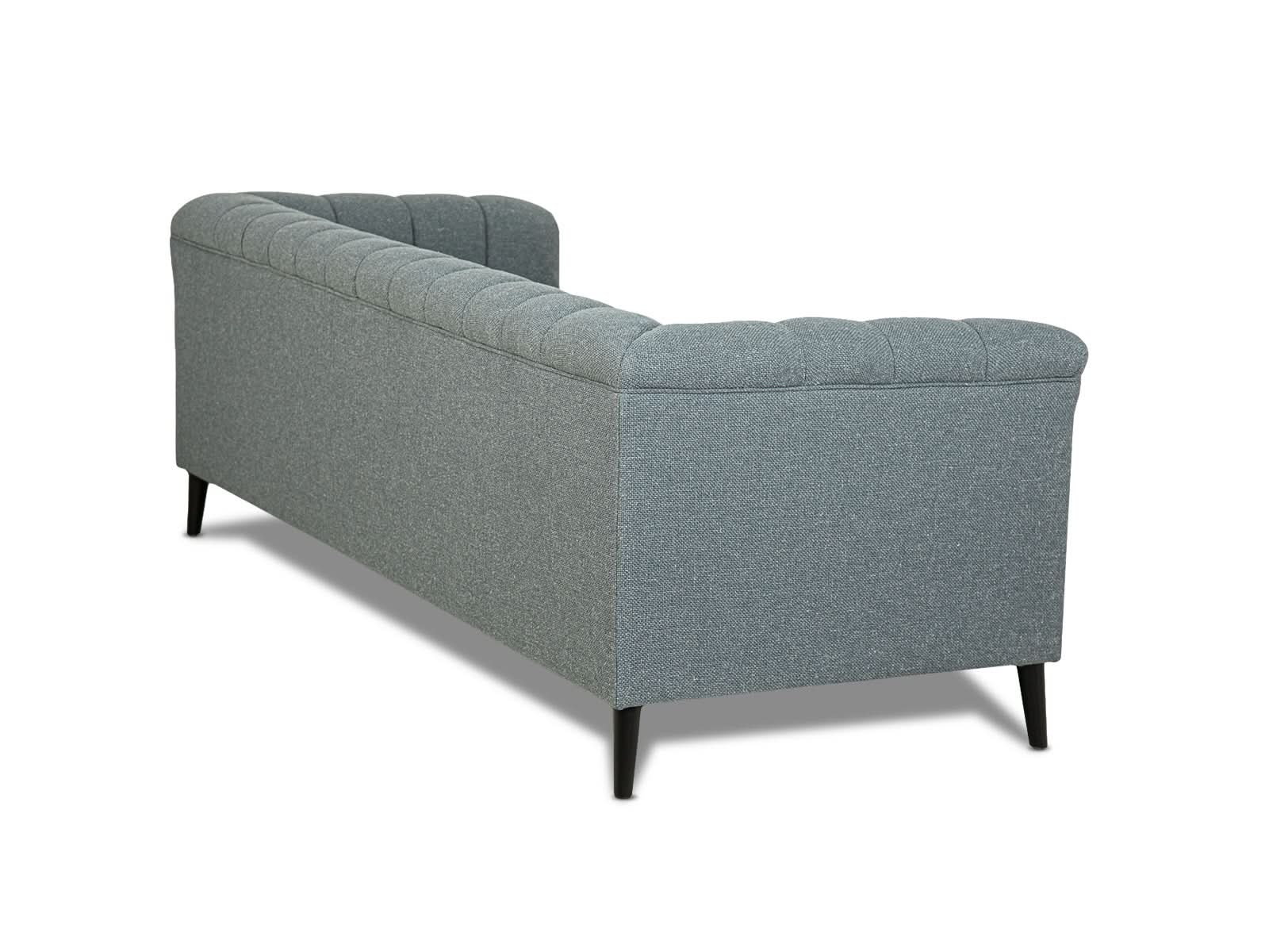 Sofa Triple Powell C/Met Black #Color_Denim"T36510"