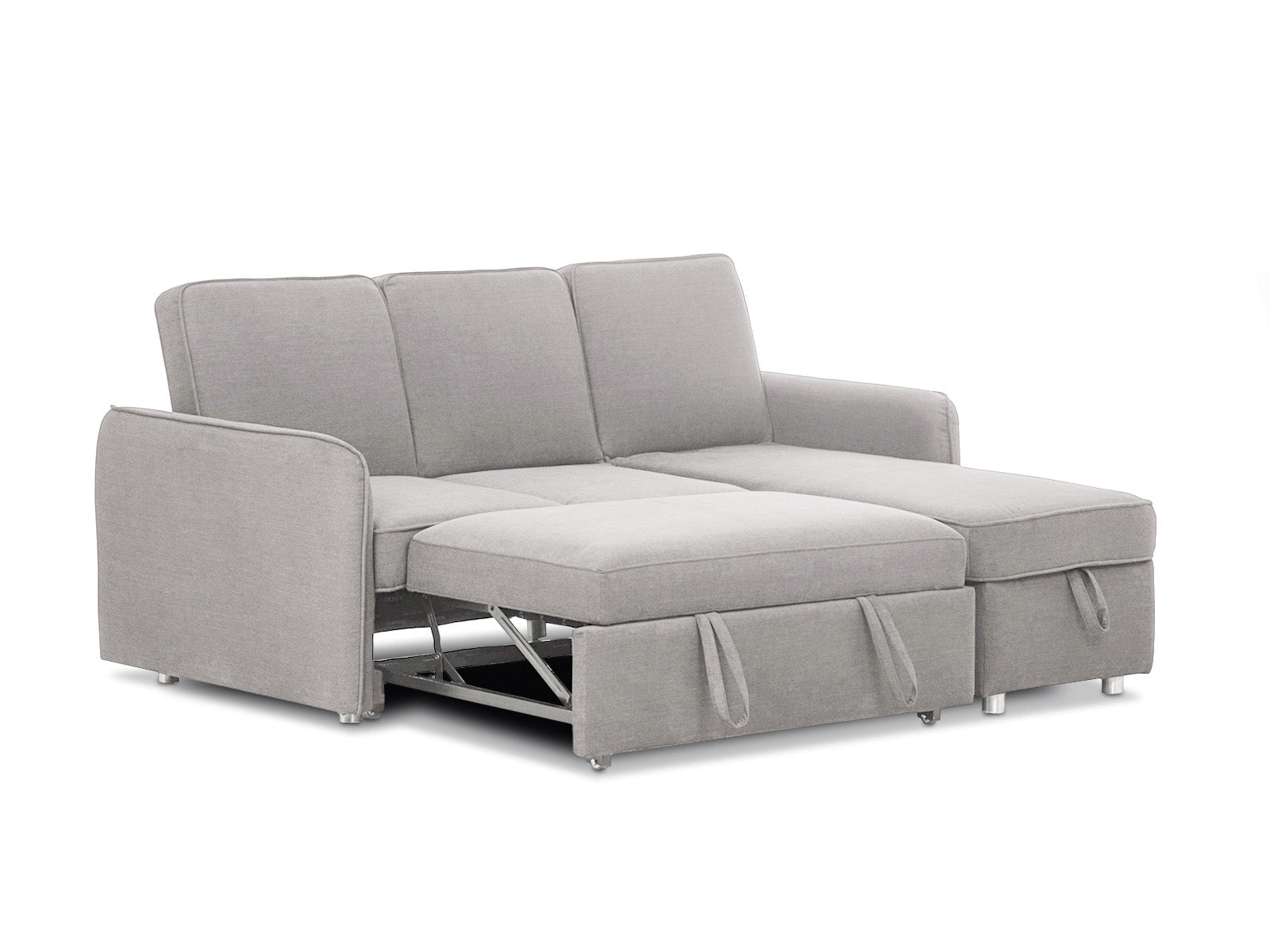 Sala Sofa Cama Charlie #Color_Silver"T48900"