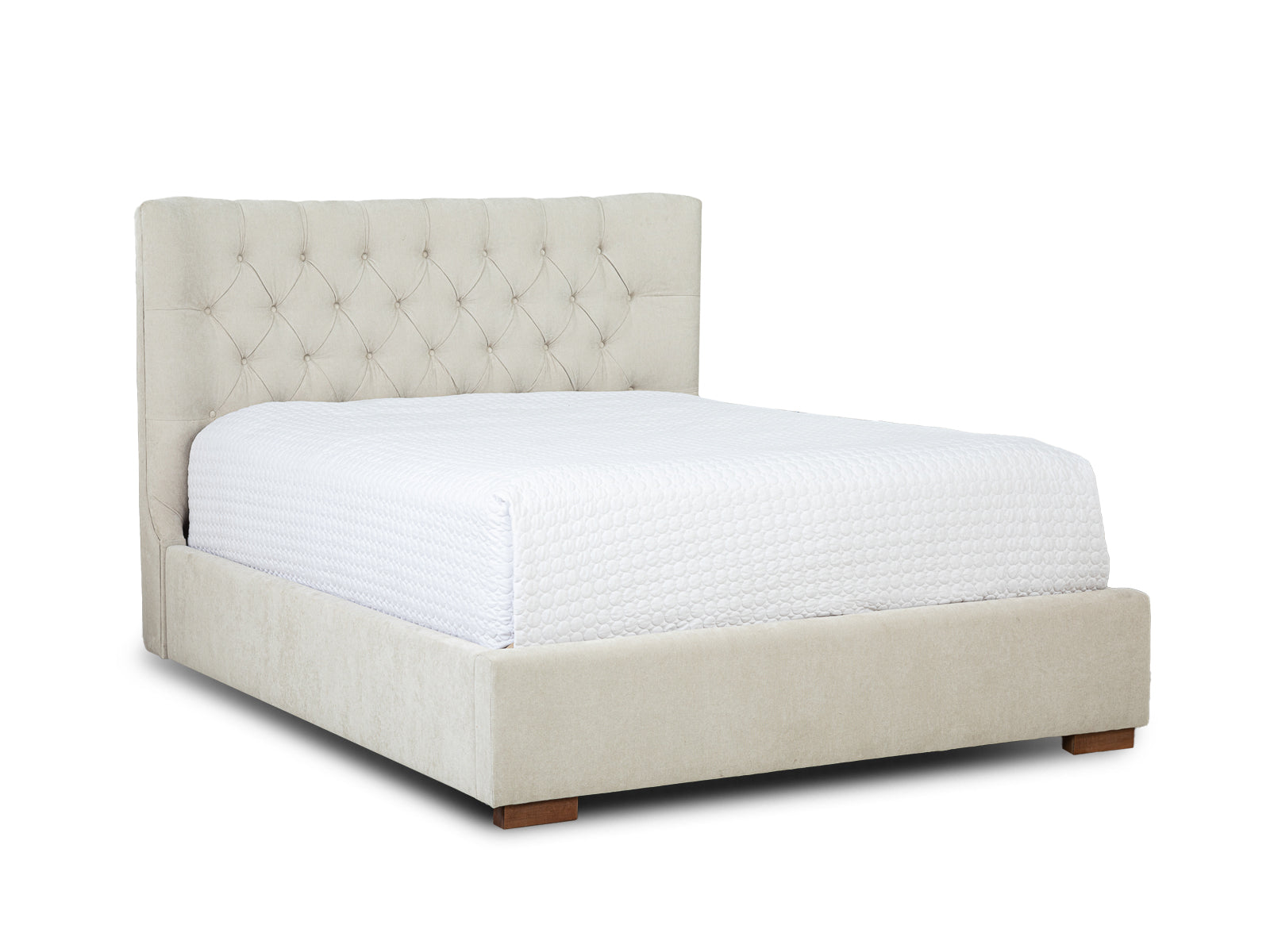 Cama Martini Basso Fog Capitoneada