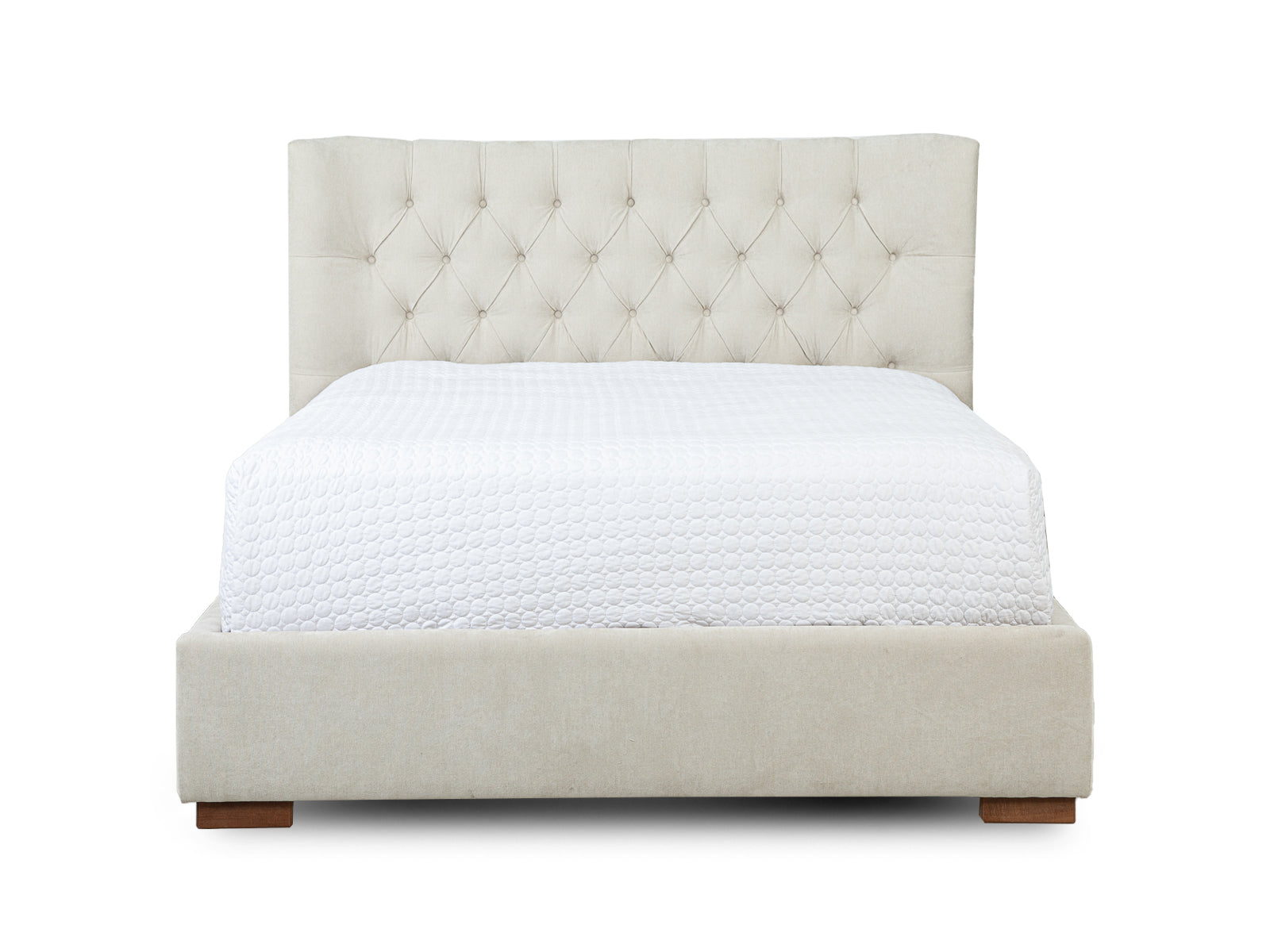 Cama Martini Basso Fog Capitoneada