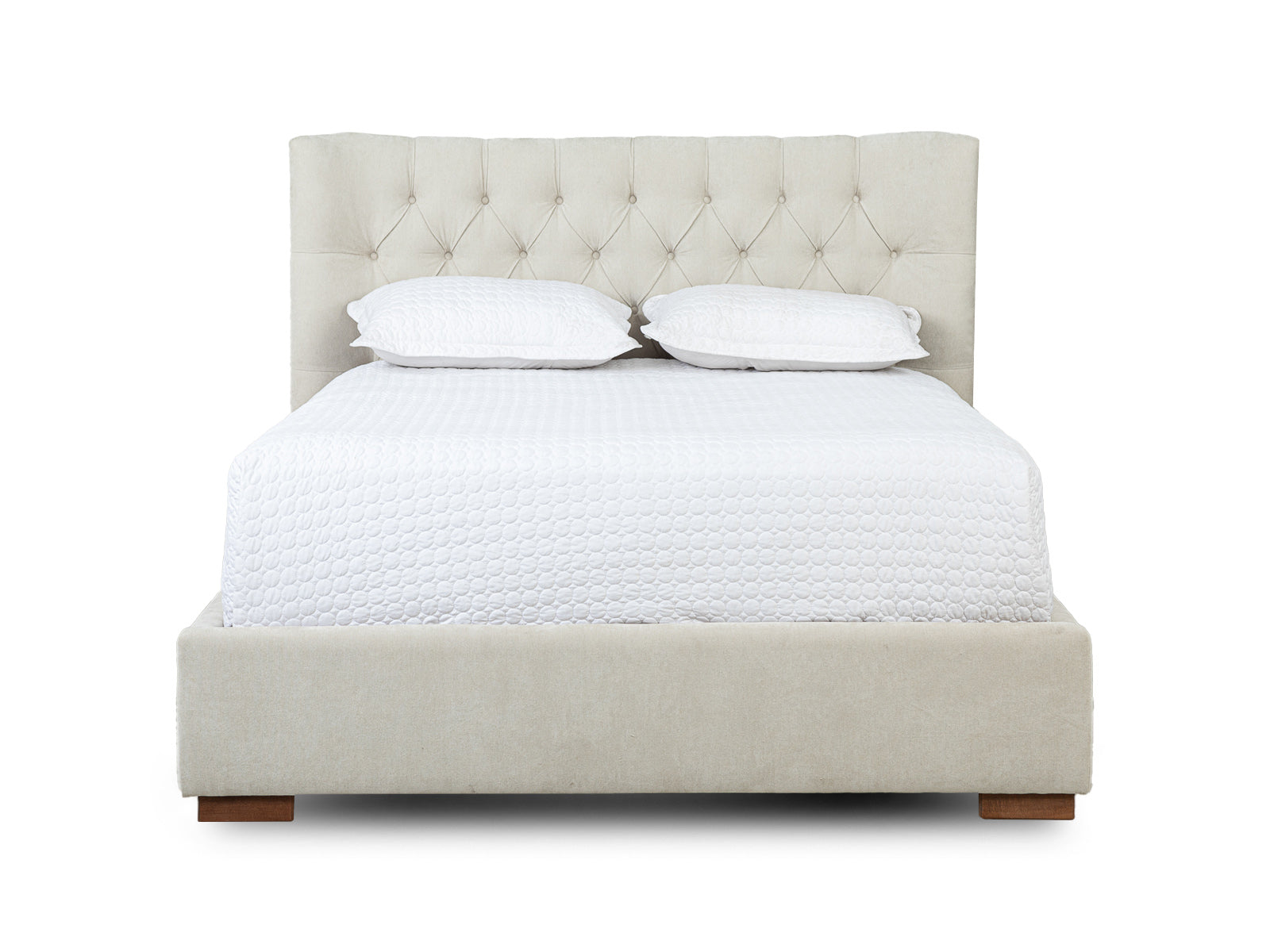 Cama Martini Basso Fog Capitoneada