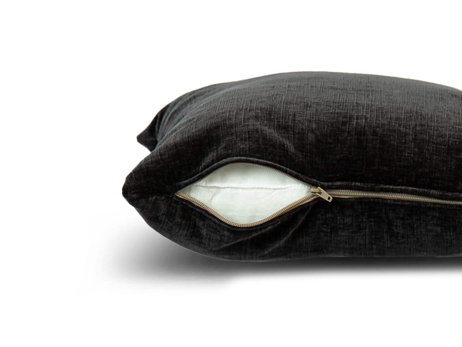 Cojin Costal Boho Negro