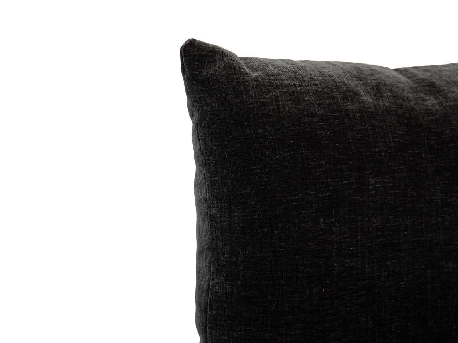 Cojin Costal Boho Negro