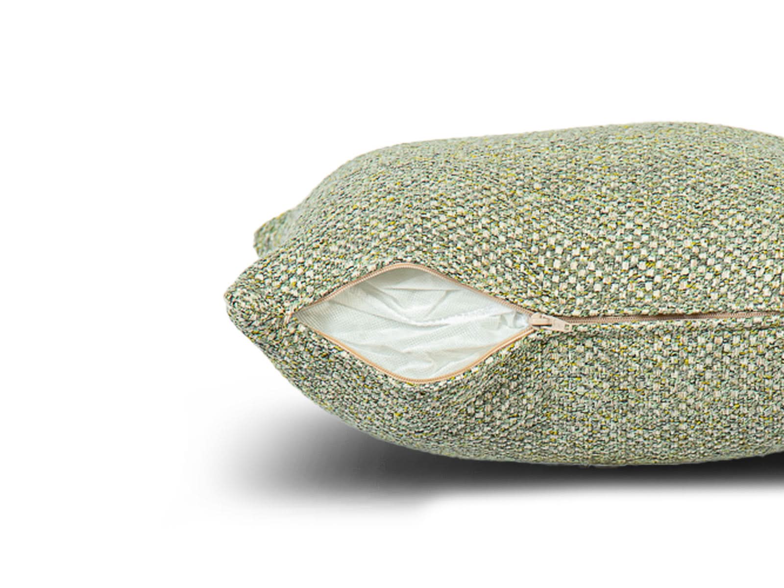 Cojin Biofilia Verde Texturizado