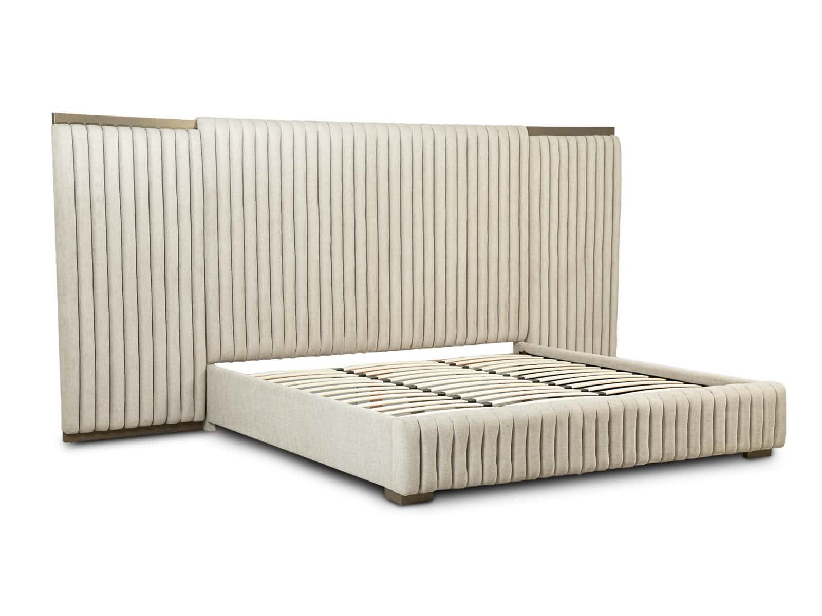 Cama Kioto Paneles Laterales #Color_Beige"T46900"